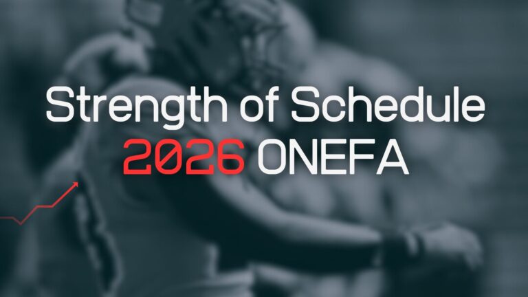 ONEFA Strength of Schedule 2026